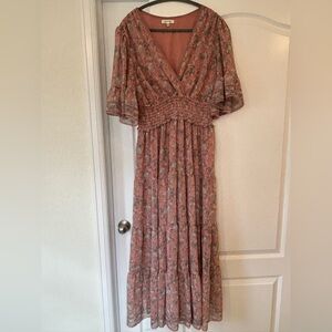 NWOT Max Studio Maxi Floral Dress
